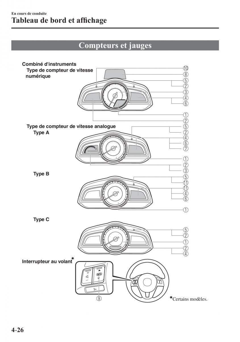 Mazda 2 Demio manuel du proprietaire / page 185