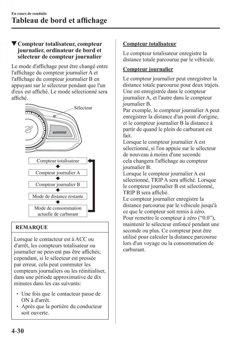 Mazda 2 Demio manuel du proprietaire / page 189