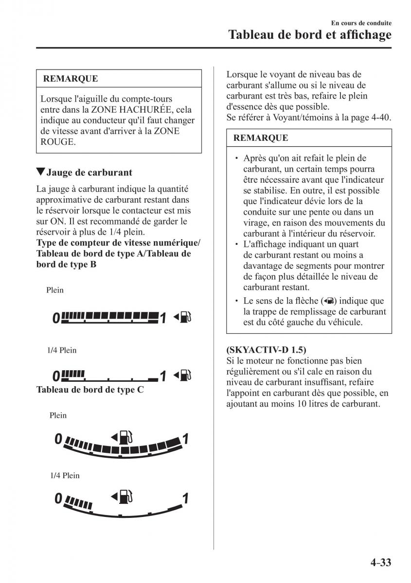 Mazda 2 Demio manuel du proprietaire / page 192