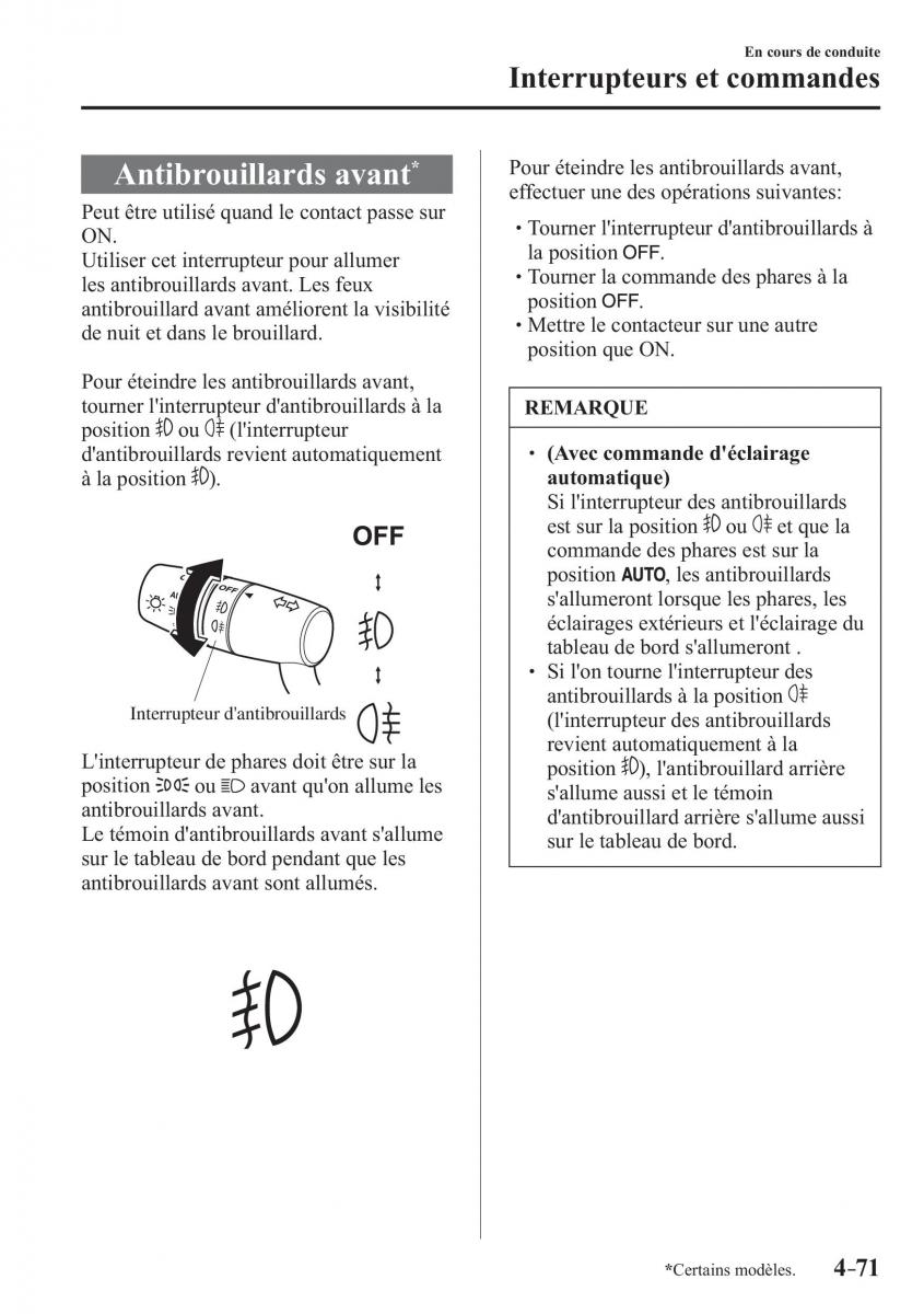 Mazda 2 Demio manuel du proprietaire / page 230