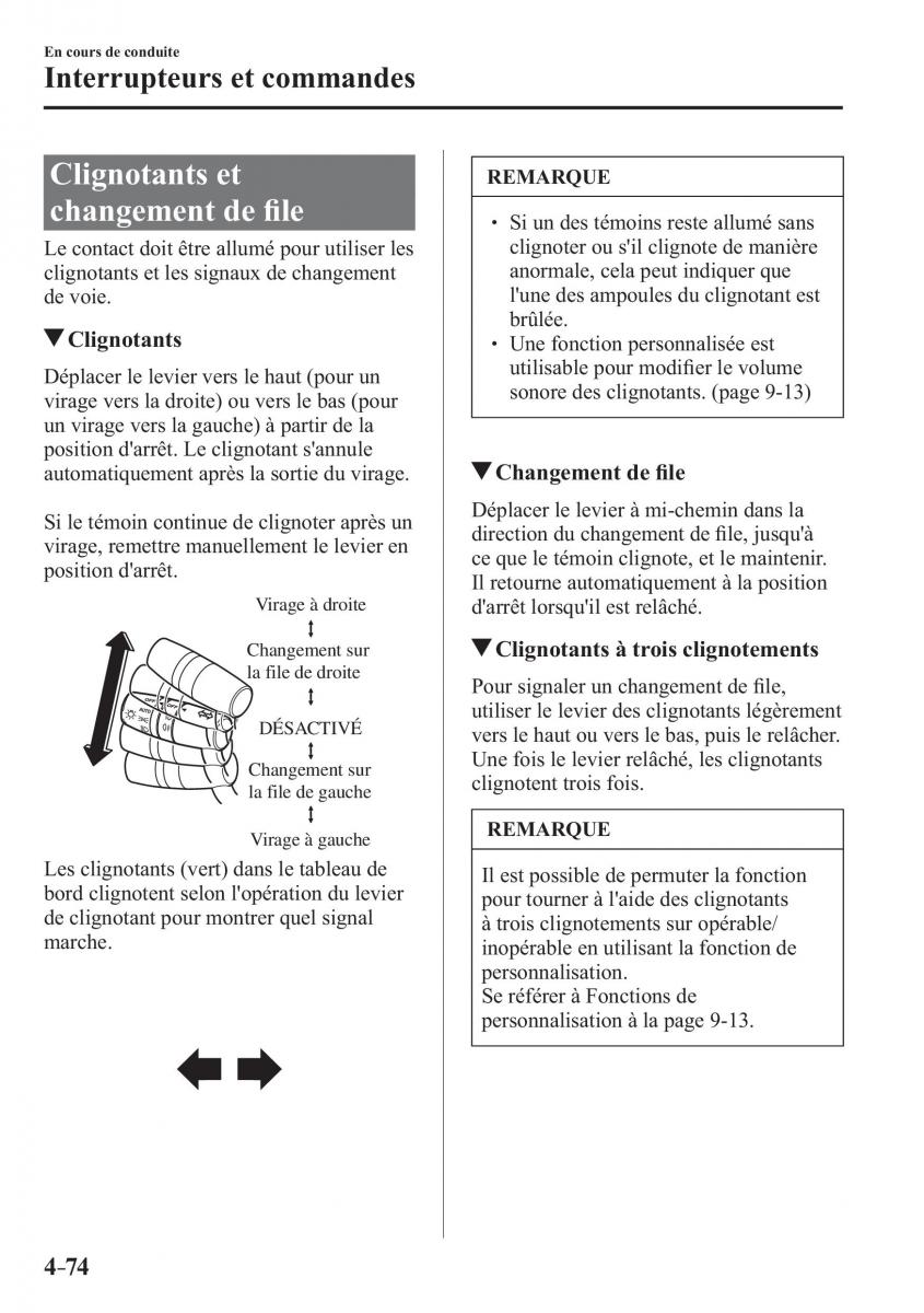 Mazda 2 Demio manuel du proprietaire / page 233