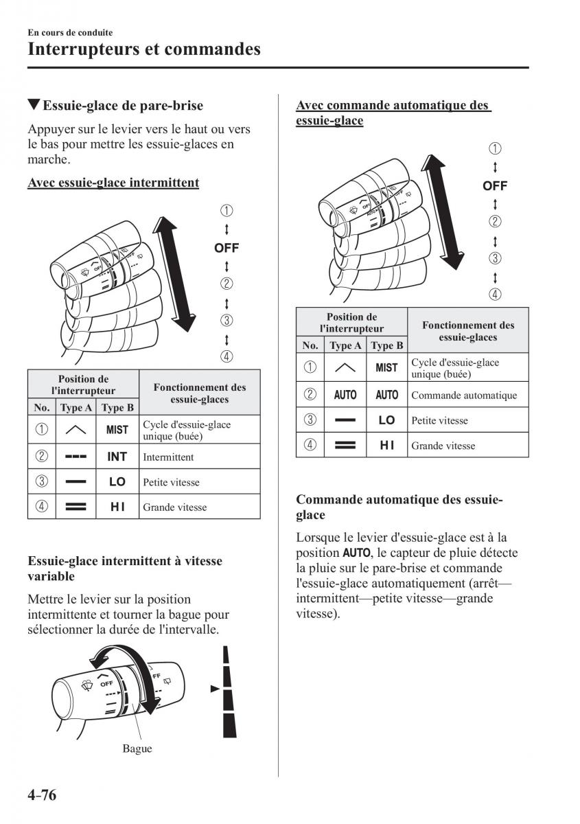 Mazda 2 Demio manuel du proprietaire / page 235