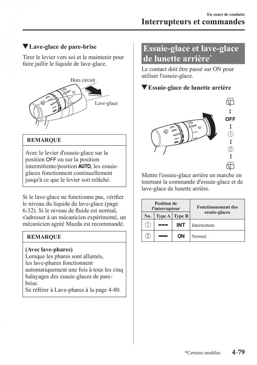 Mazda 2 Demio manuel du proprietaire / page 238