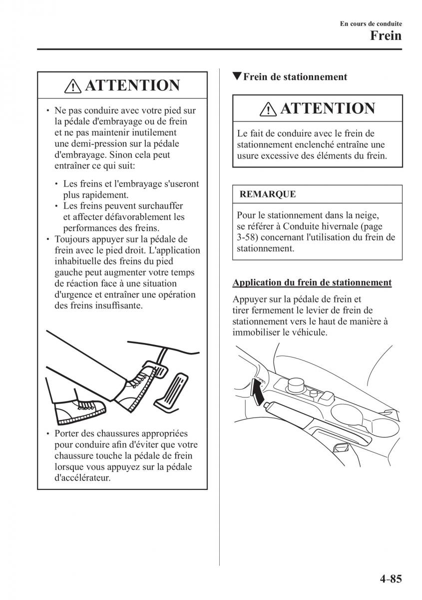 Mazda 2 Demio manuel du proprietaire / page 244