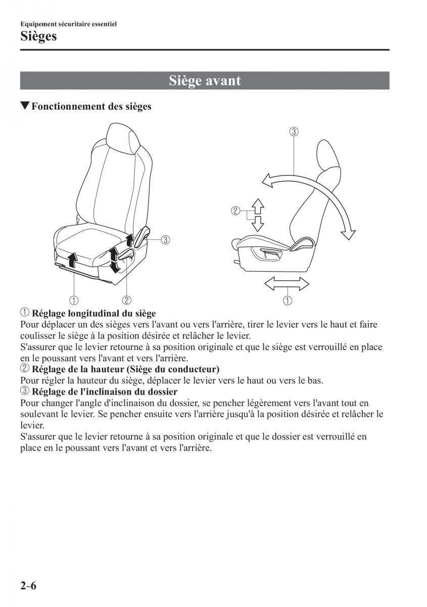 Mazda 2 Demio manuel du proprietaire / page 27