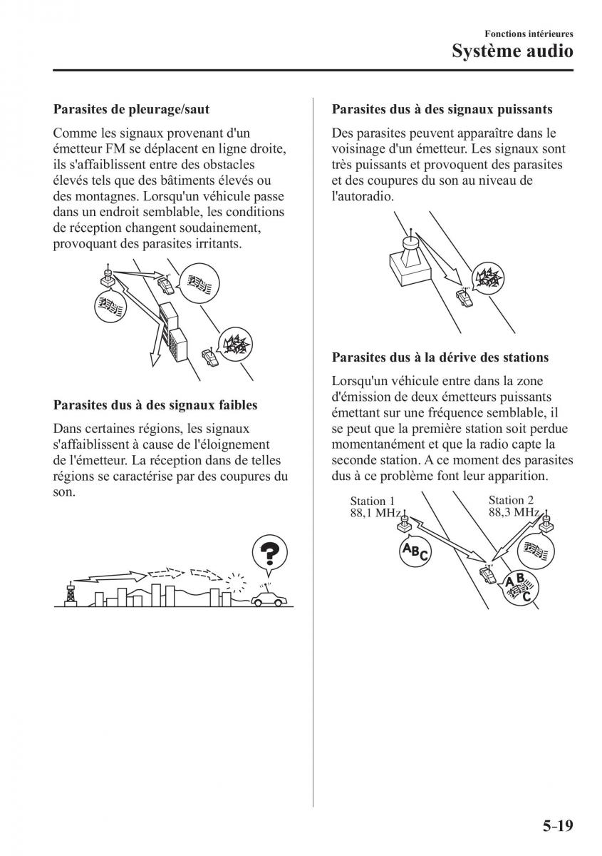 Mazda 2 Demio manuel du proprietaire / page 350