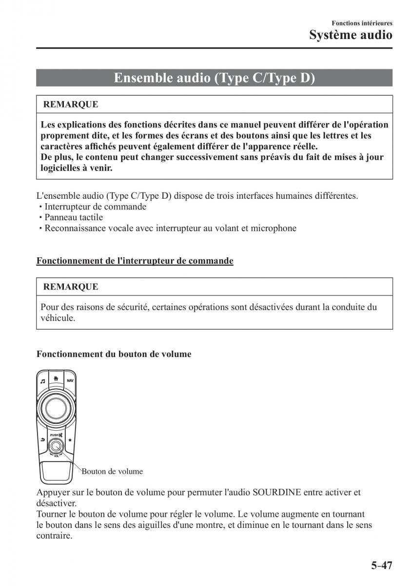 Mazda 2 Demio manuel du proprietaire / page 378