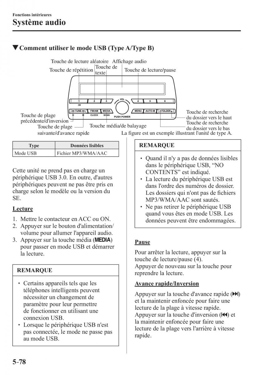 Mazda 2 Demio manuel du proprietaire / page 409