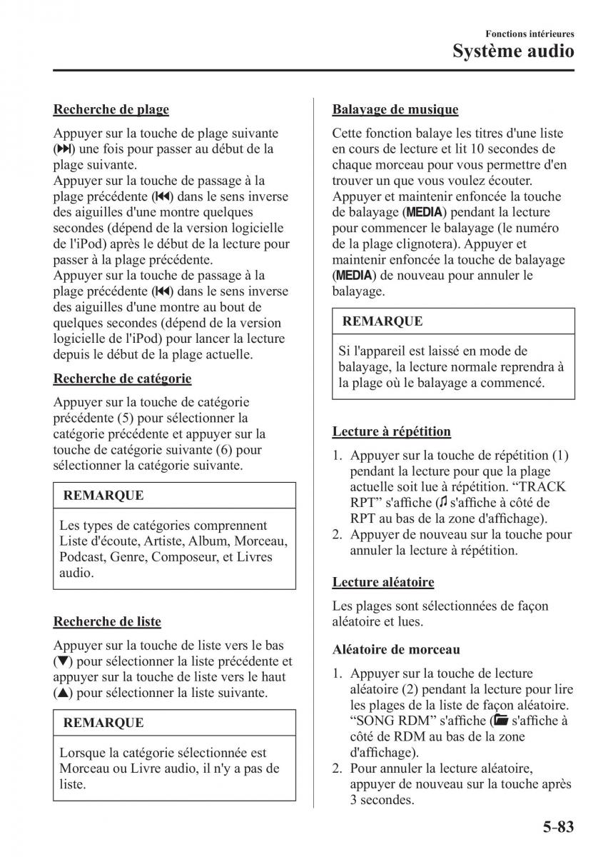 Mazda 2 Demio manuel du proprietaire / page 414