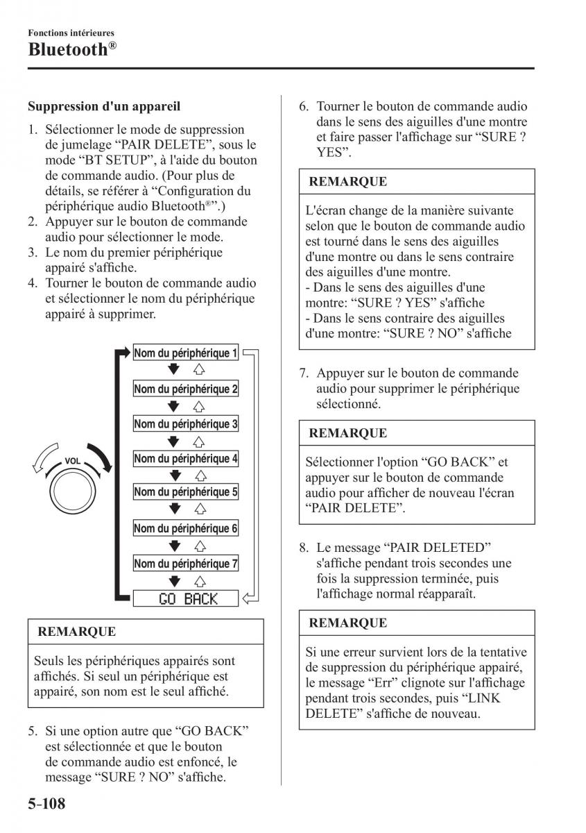 Mazda 2 Demio manuel du proprietaire / page 439