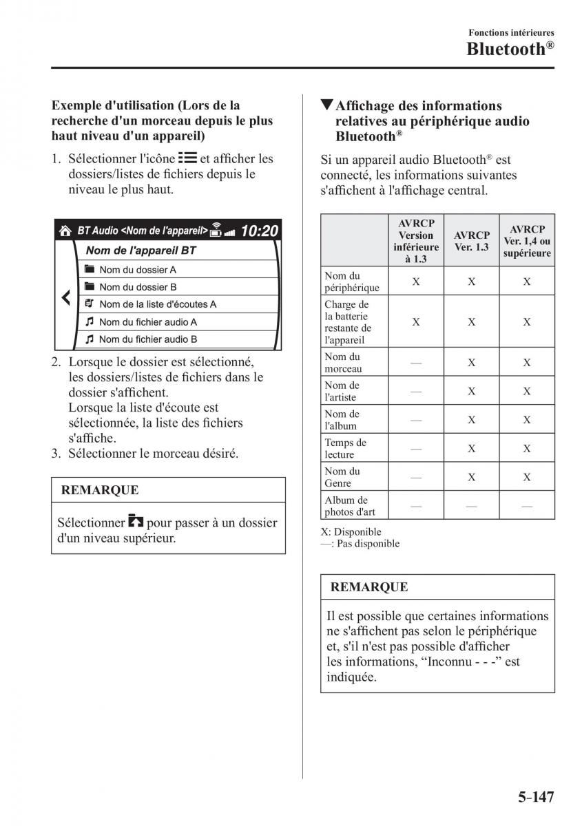 Mazda 2 Demio manuel du proprietaire / page 478