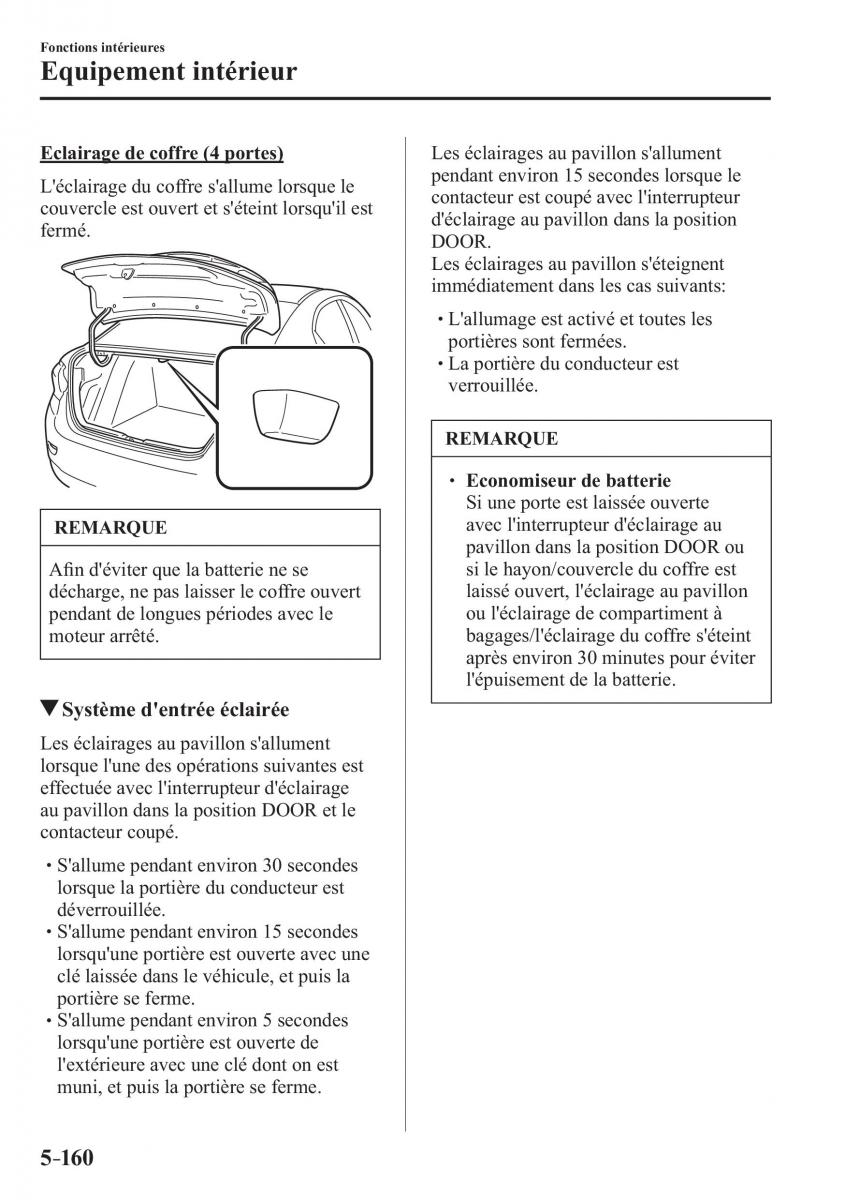 Mazda 2 Demio manuel du proprietaire / page 491