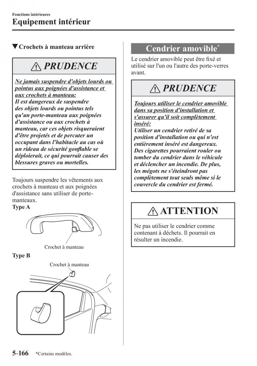 Mazda 2 Demio manuel du proprietaire / page 497