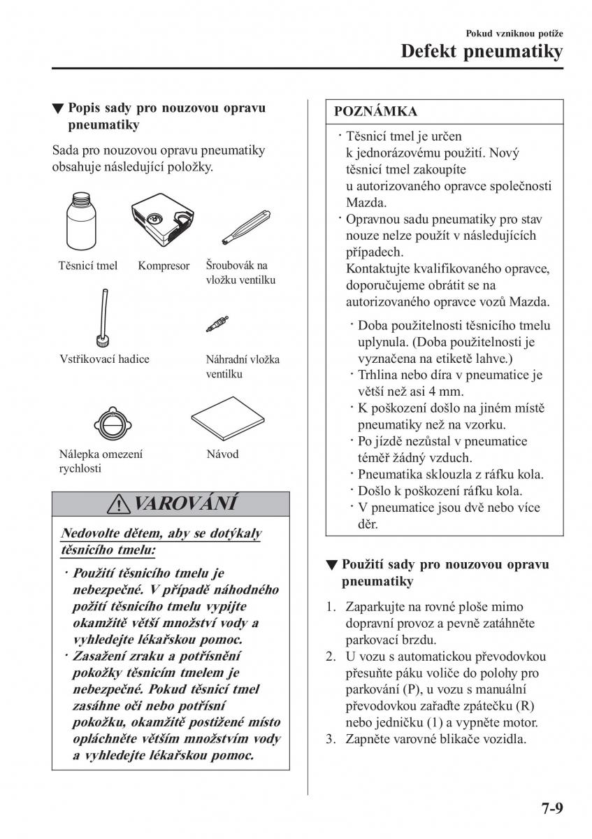 Mazda 2 Demio navod k obsludze / page 556