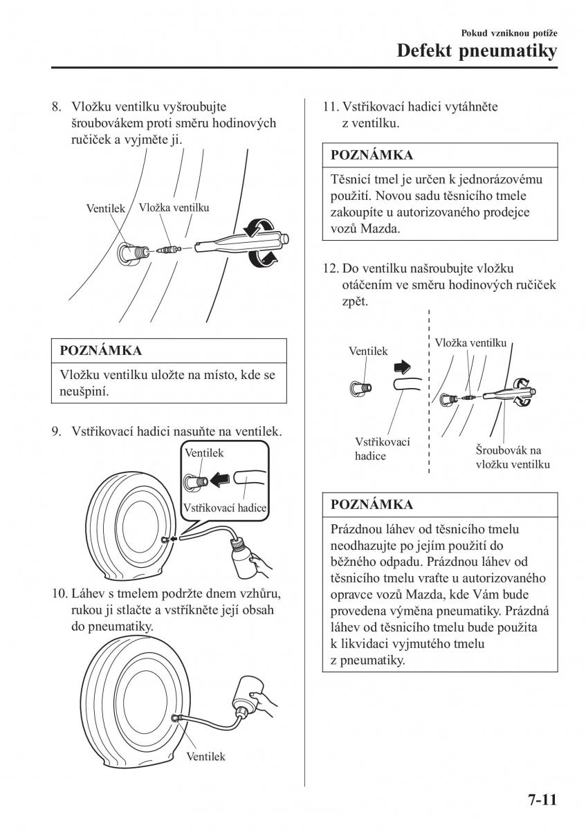 Mazda 2 Demio navod k obsludze / page 558