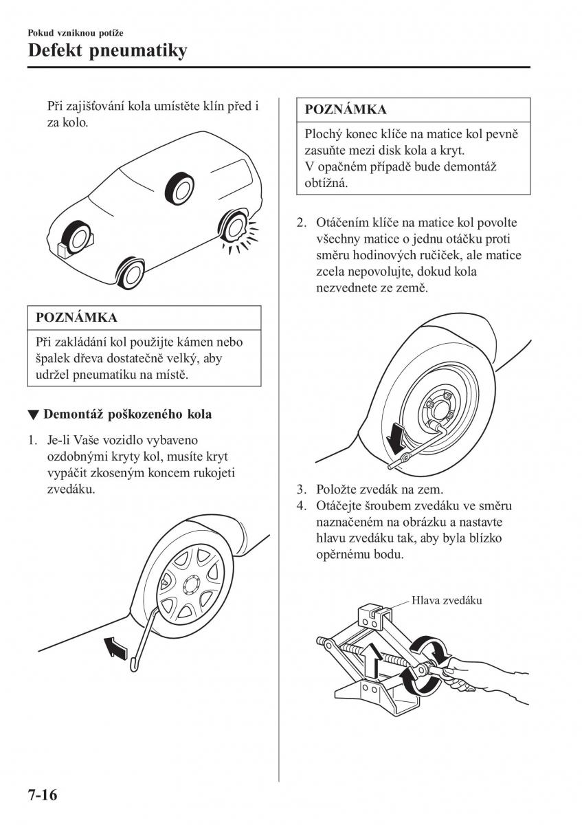 Mazda 2 Demio navod k obsludze / page 563