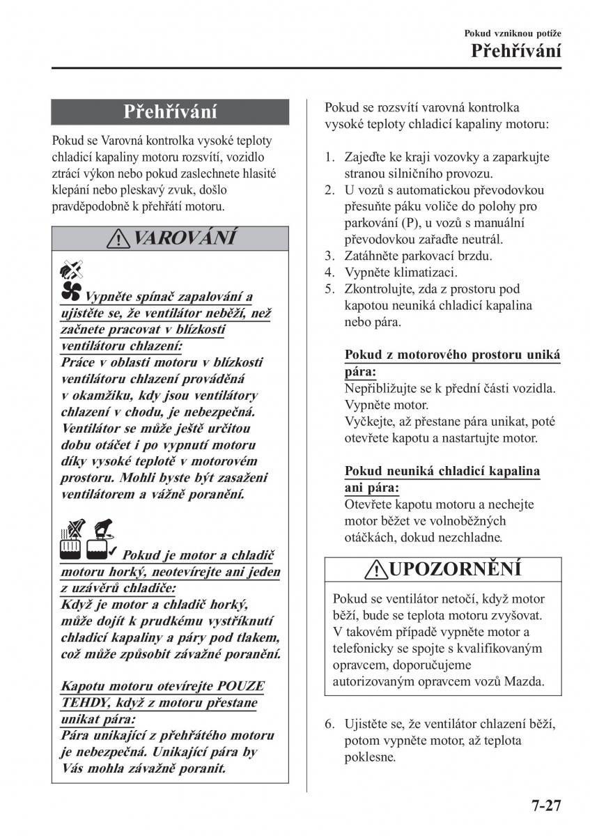 Mazda 2 Demio navod k obsludze / page 574