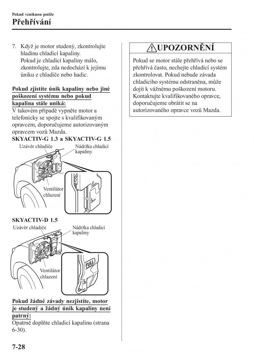 Mazda 2 Demio navod k obsludze / page 575