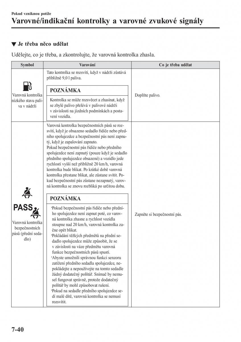 Mazda 2 Demio navod k obsludze / page 587