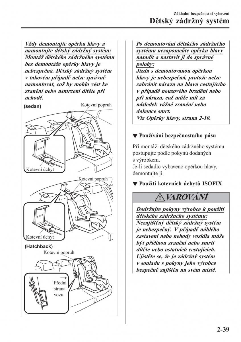 Mazda 2 Demio navod k obsludze / page 60