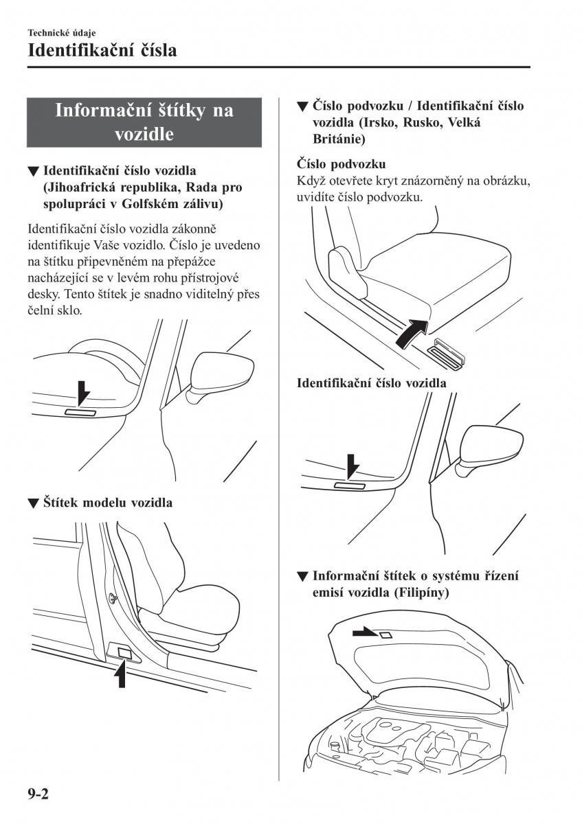 Mazda 2 Demio navod k obsludze / page 625