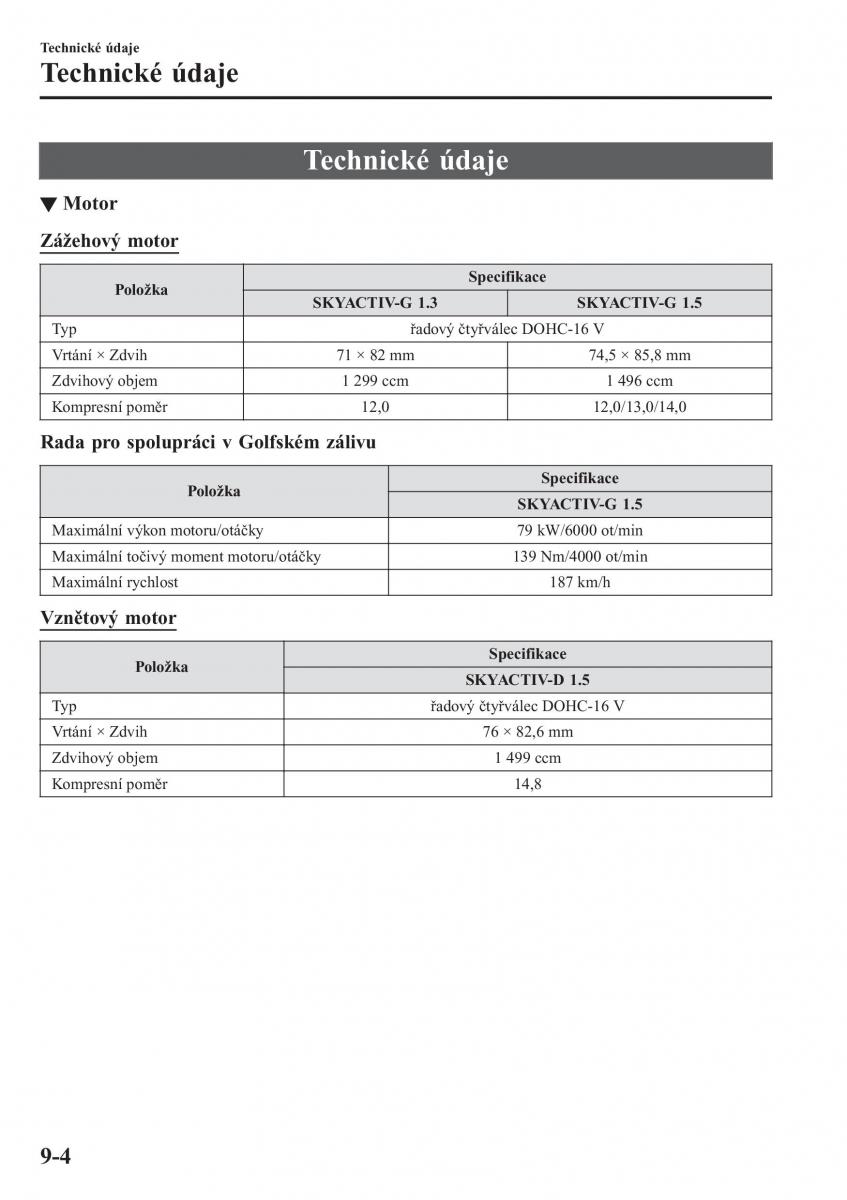 Mazda 2 Demio navod k obsludze / page 627