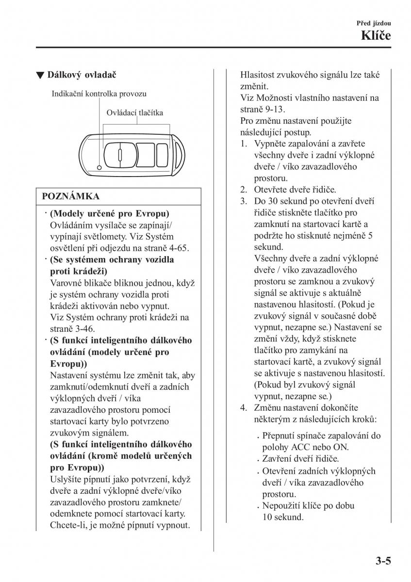 Mazda 2 Demio navod k obsludze / page 88