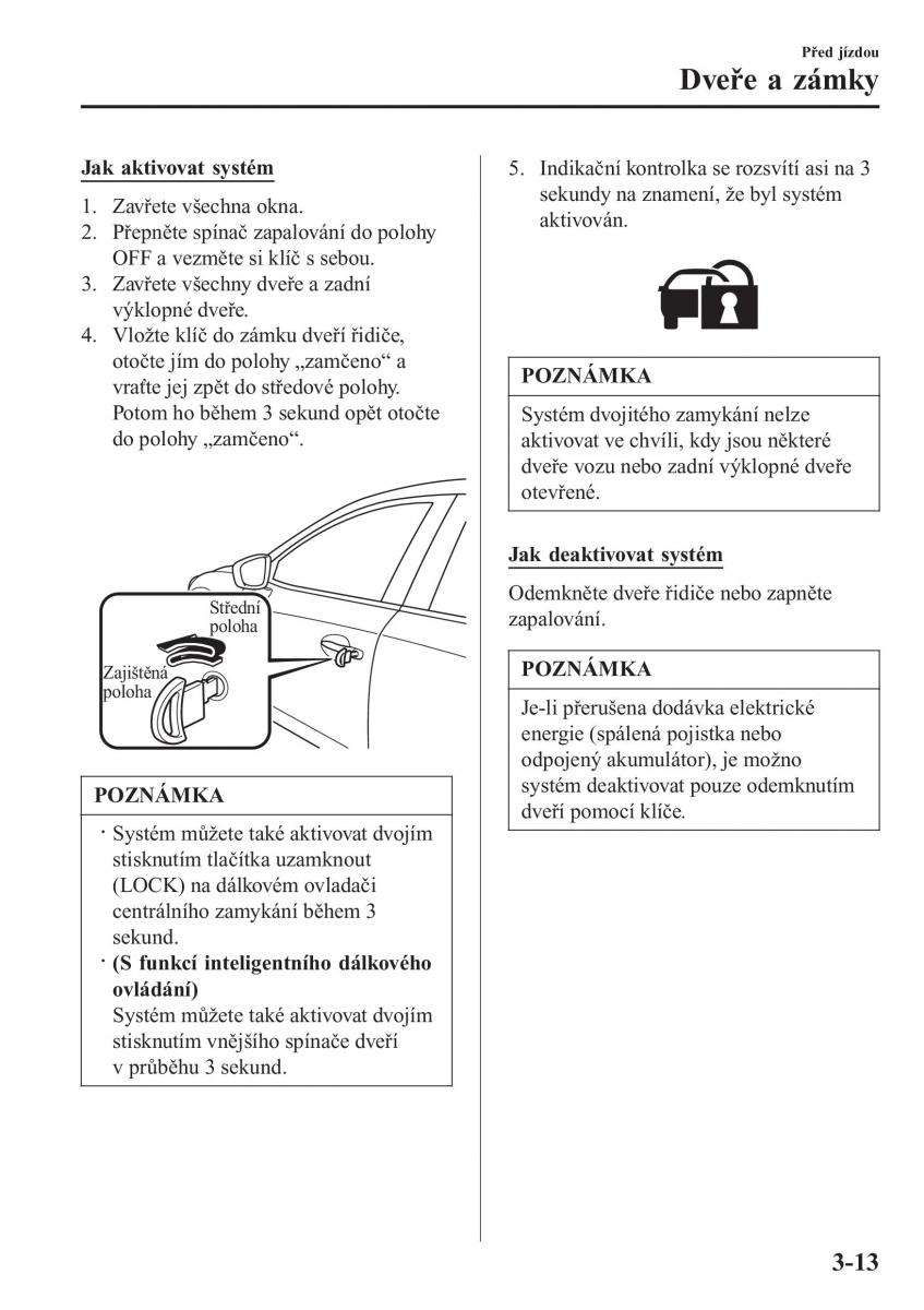 Mazda 2 Demio navod k obsludze / page 96