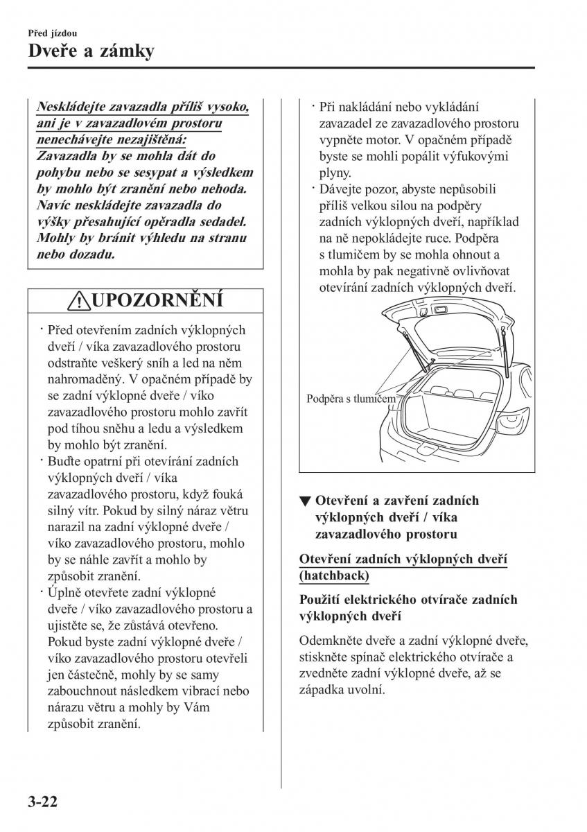 Mazda 2 Demio navod k obsludze / page 105