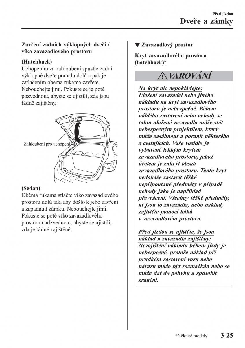 Mazda 2 Demio navod k obsludze / page 108