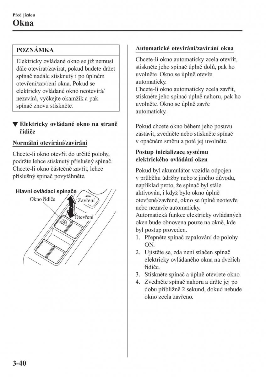 Mazda 2 Demio navod k obsludze / page 123