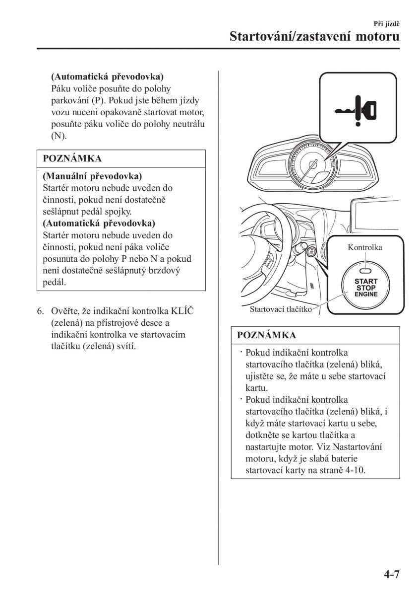 Mazda 2 Demio navod k obsludze / page 156