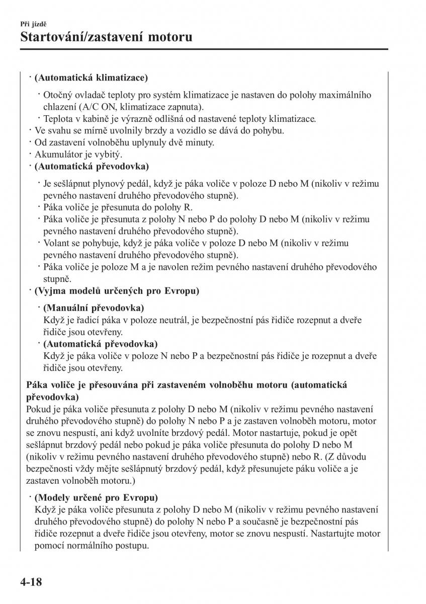 Mazda 2 Demio navod k obsludze / page 167