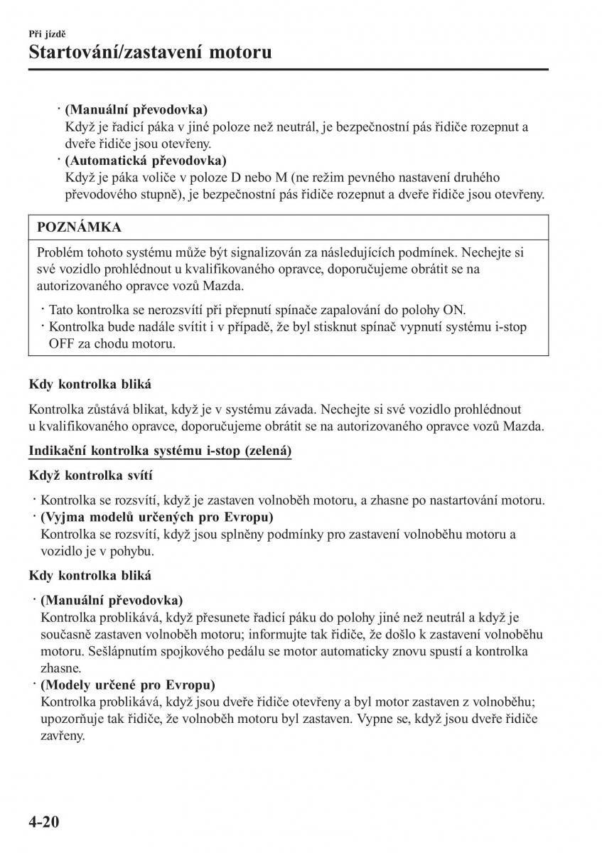 Mazda 2 Demio navod k obsludze / page 169