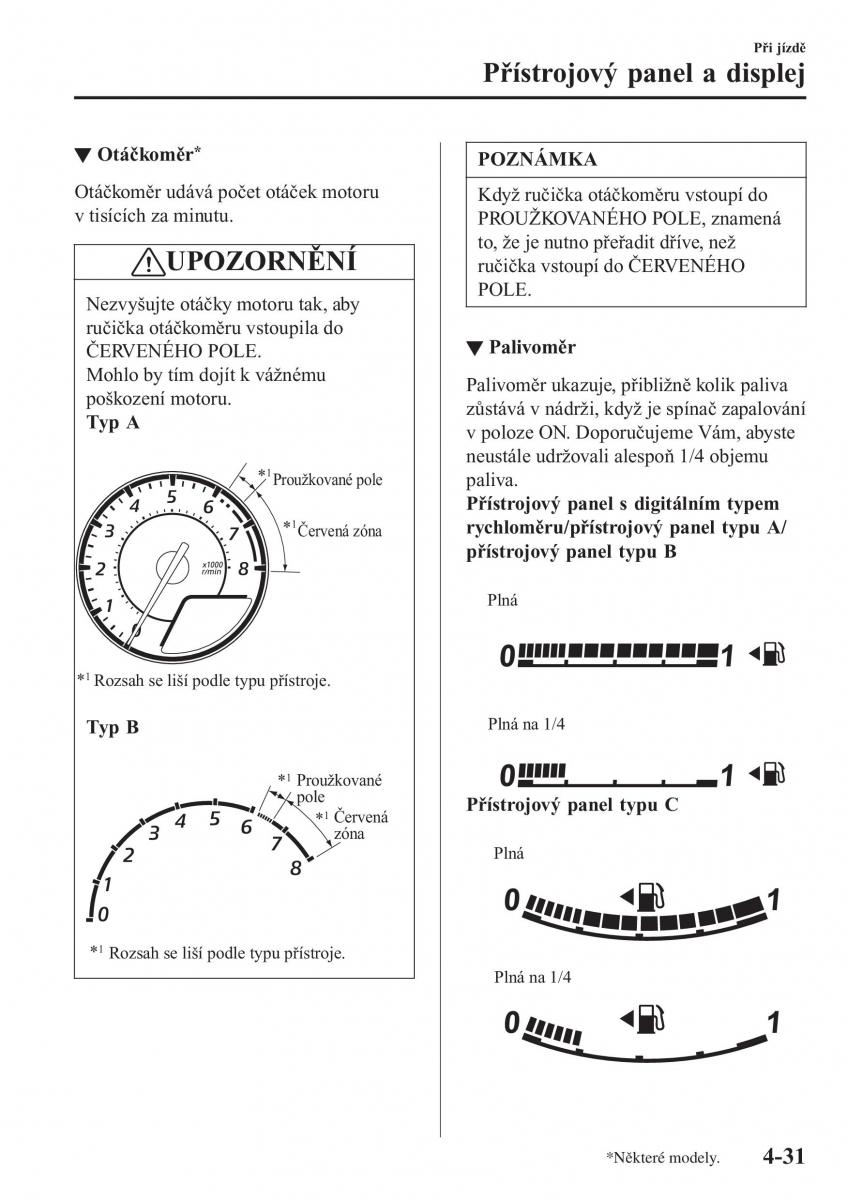 Mazda 2 Demio navod k obsludze / page 180