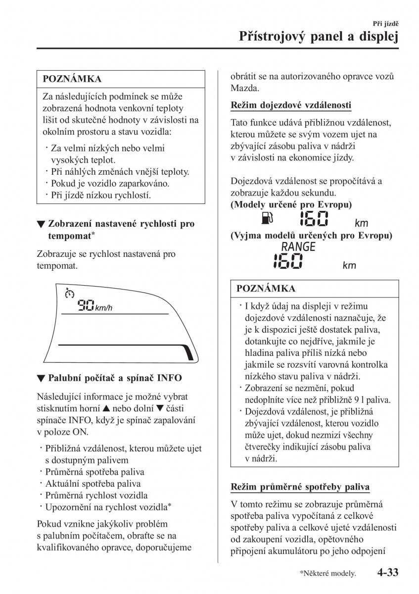 Mazda 2 Demio navod k obsludze / page 182