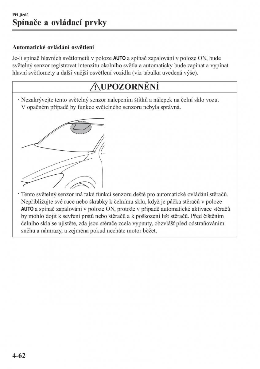 Mazda 2 Demio navod k obsludze / page 211