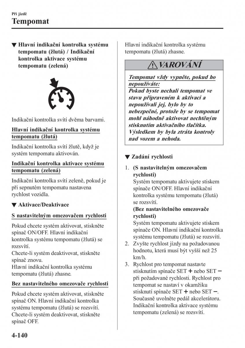 Mazda 2 Demio navod k obsludze / page 289