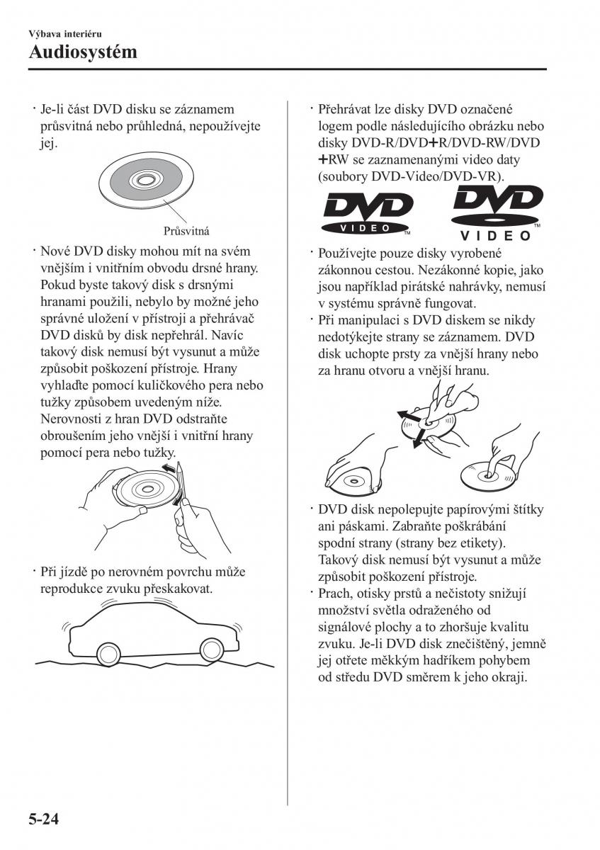 Mazda 2 Demio navod k obsludze / page 335