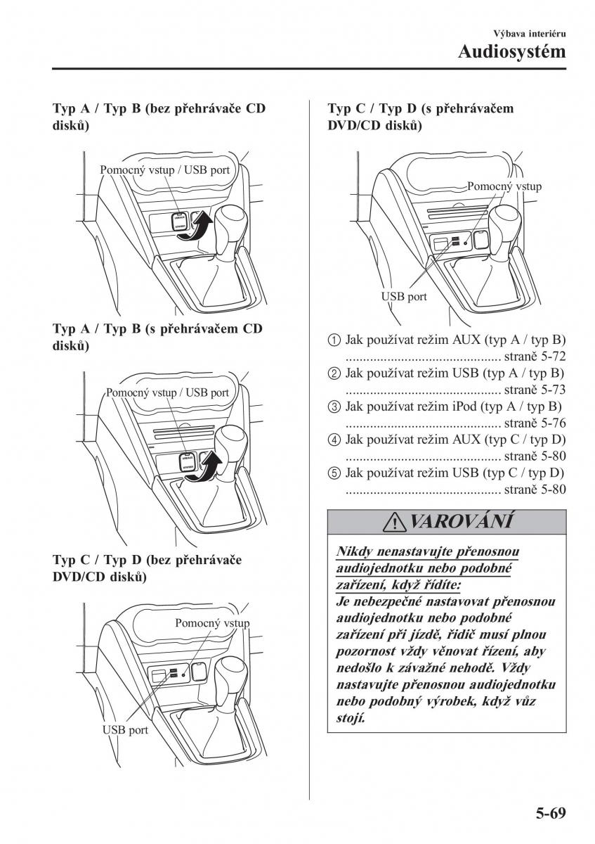 Mazda 2 Demio navod k obsludze / page 380