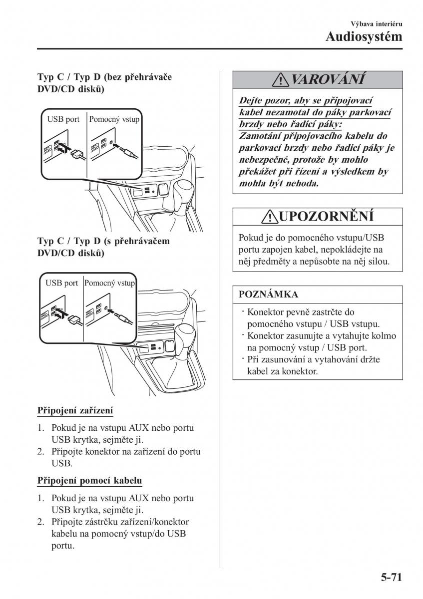 Mazda 2 Demio navod k obsludze / page 382