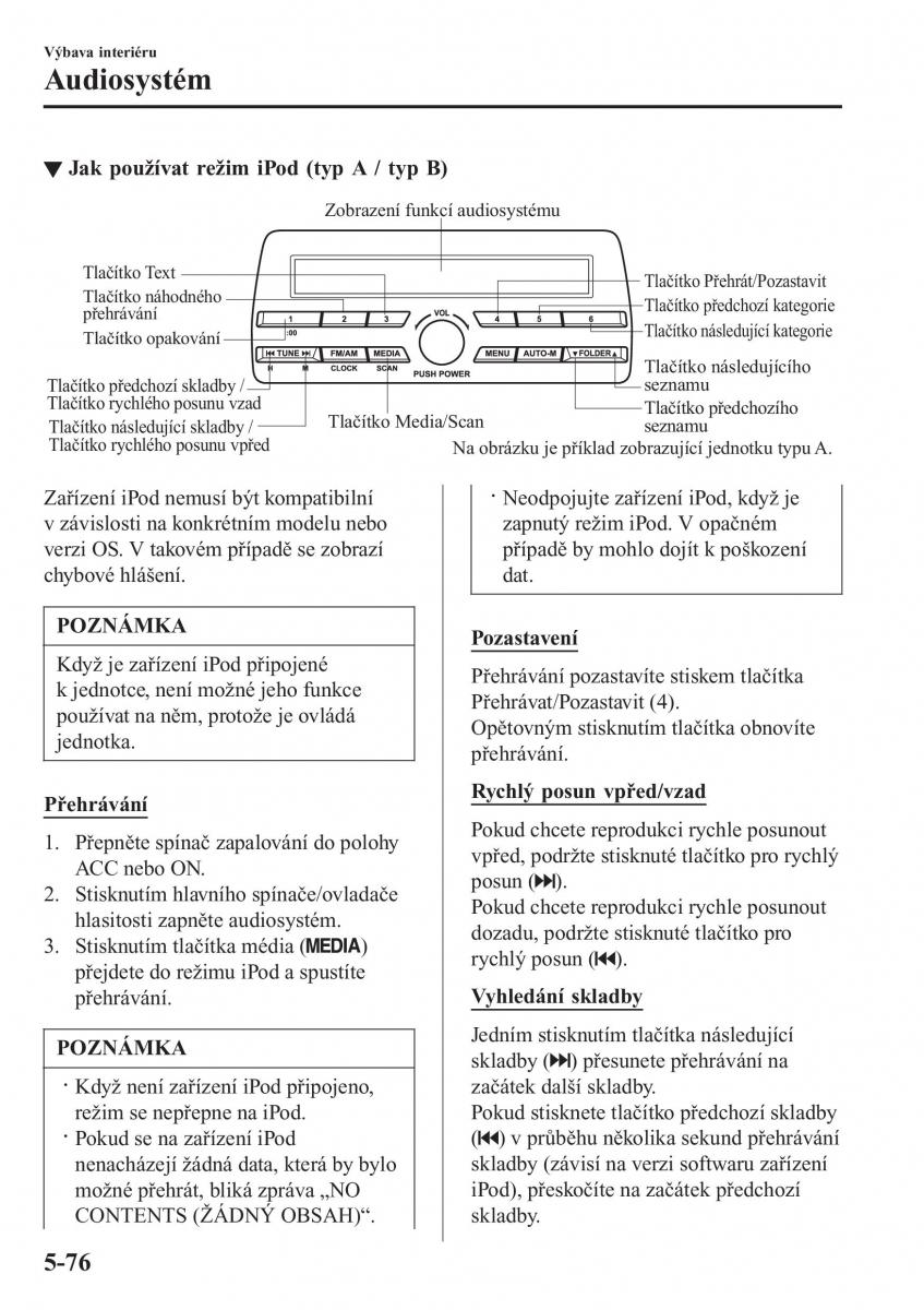 Mazda 2 Demio navod k obsludze / page 387