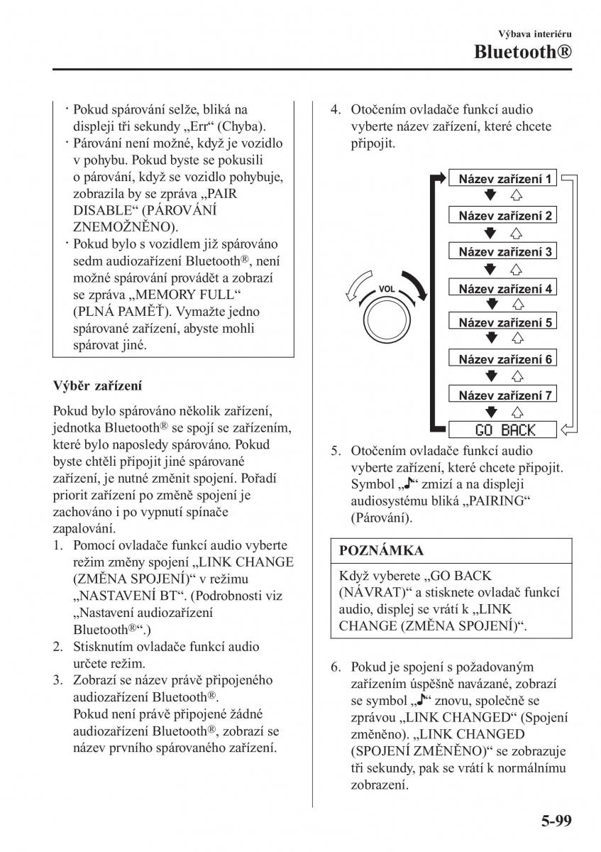 Mazda 2 Demio navod k obsludze / page 410