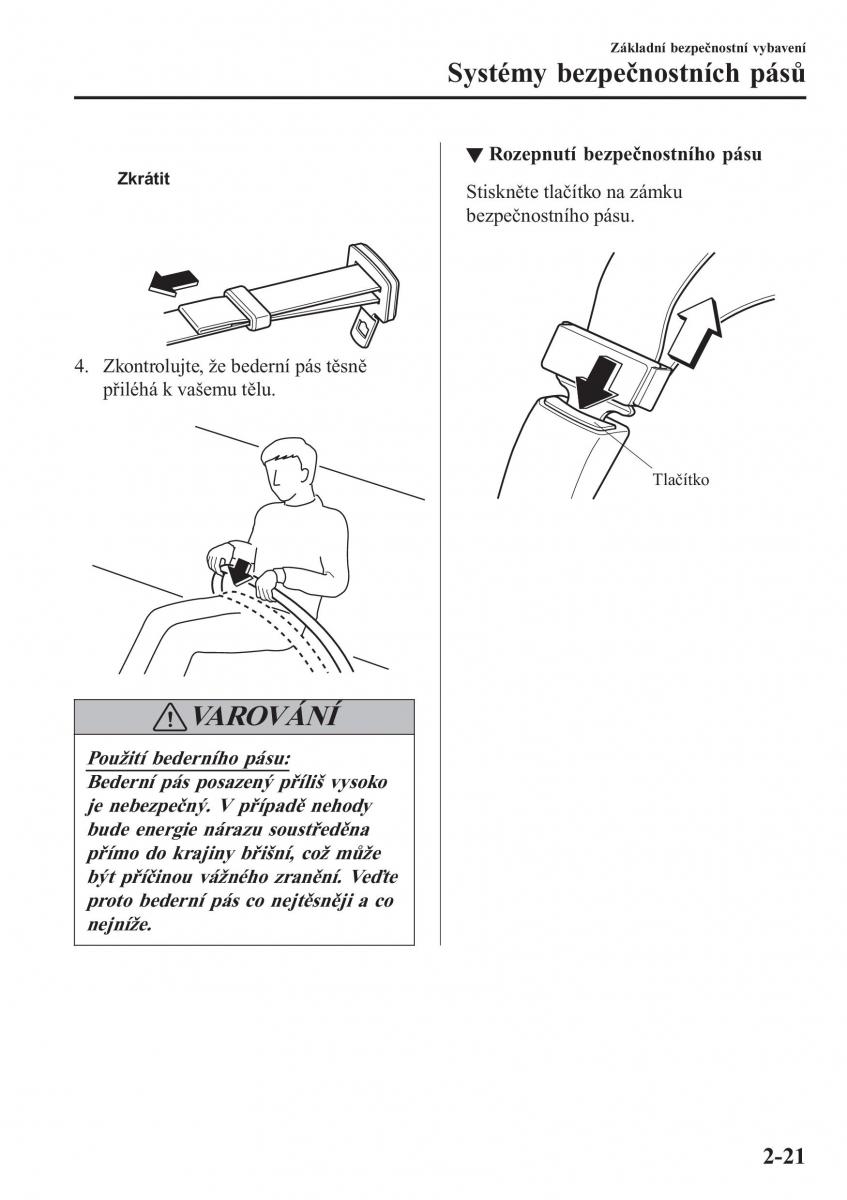 Mazda 2 Demio navod k obsludze / page 42