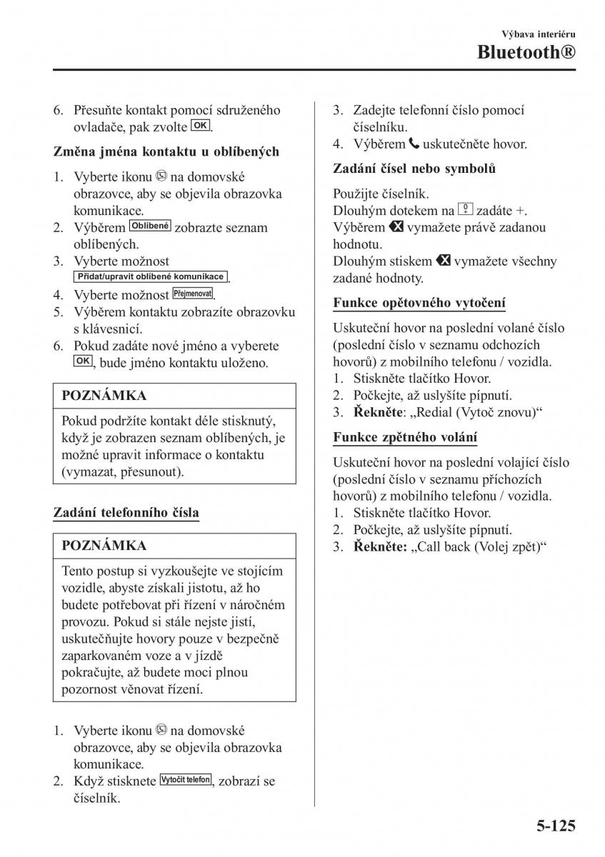 Mazda 2 Demio navod k obsludze / page 436