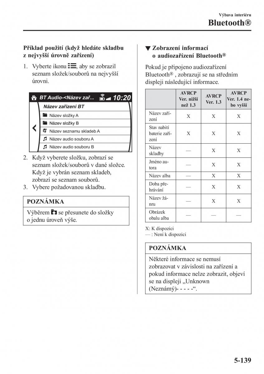 Mazda 2 Demio navod k obsludze / page 450