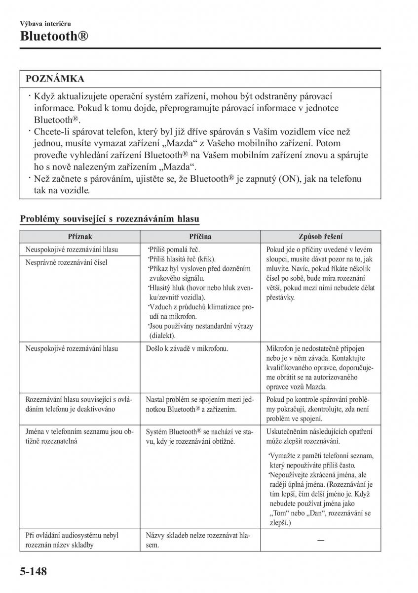 Mazda 2 Demio navod k obsludze / page 459