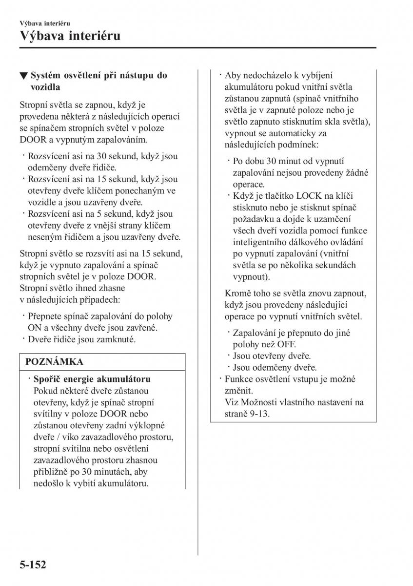 Mazda 2 Demio navod k obsludze / page 463