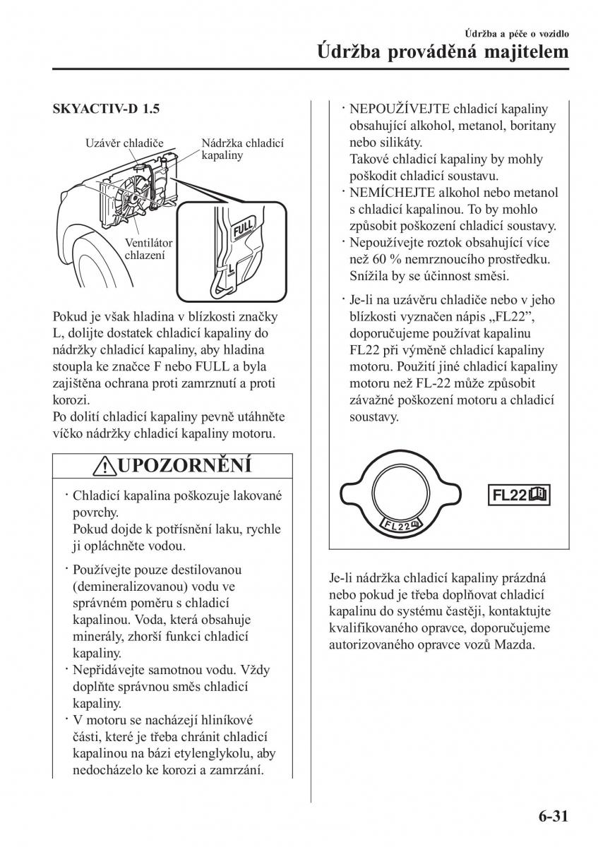 Mazda 2 Demio navod k obsludze / page 500