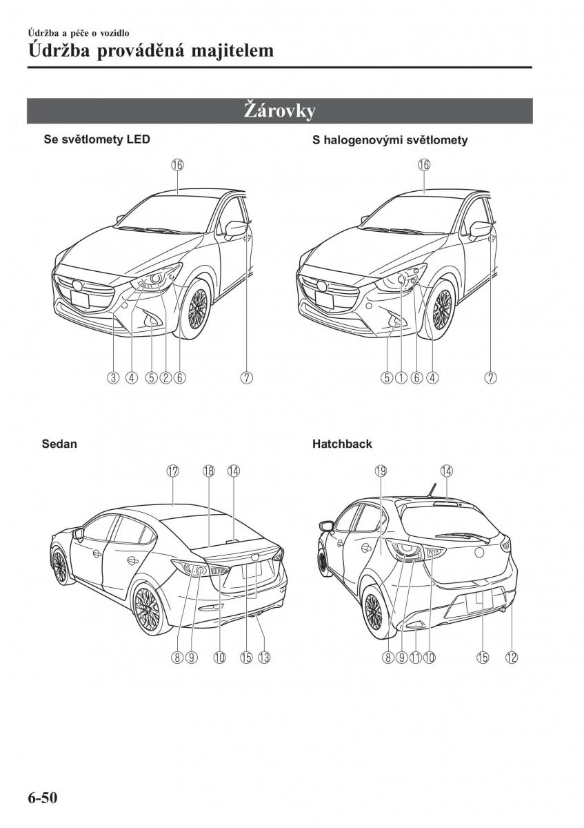 Mazda 2 Demio navod k obsludze / page 519